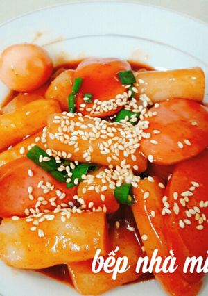 Hình của món Bánh gạo cay.