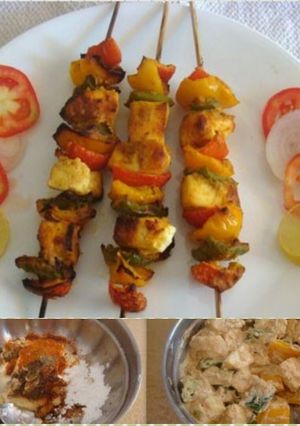 A picture of Paneer Tikka.