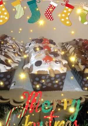 Una foto de 🎄🎅 Budín navideño (económico)