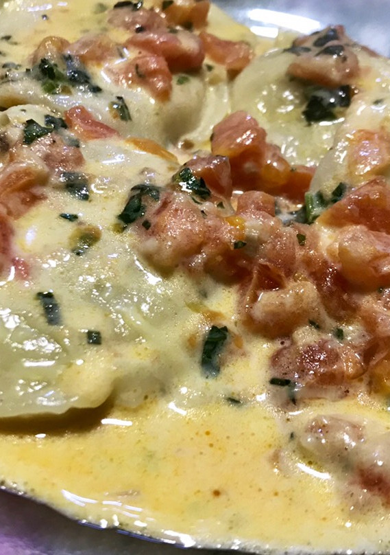 Una foto de Salsa Crema Caprese