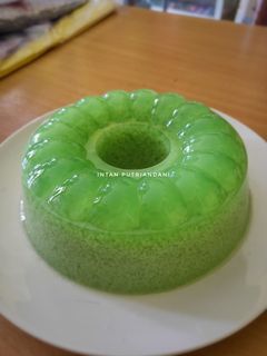 Foto resep Puding santan pandan #31
