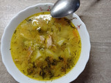 Лёгкий супчик с буковками