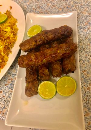 A picture of Seekh kabab.