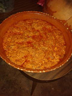 Una foto de Tinga de pollo