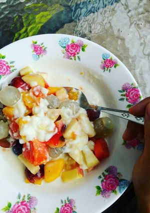 Foto resep Salad buah