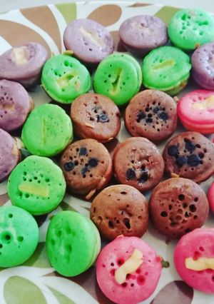 Foto resep Pukis rainbow