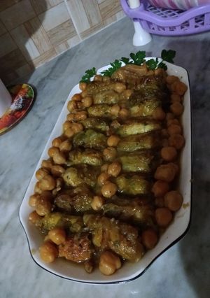صورة لوصفة دولمة الكرم
