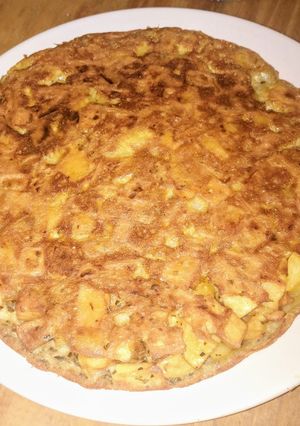 Una foto de Tortilla de papa y orégano