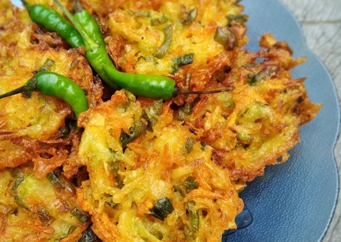 Bakwan Kulit Semangka dan Wortel