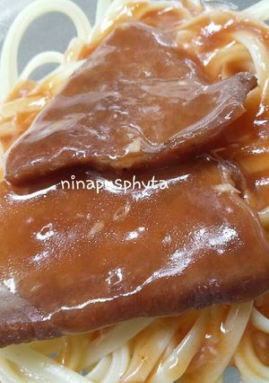 Foto resep Steak & spagethi ala rumahan