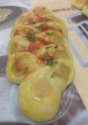 Foto resep Caterpillar bread