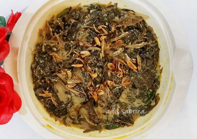 Resep Daun singkong teri Anti Gagal