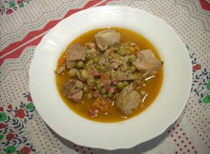 Foto principal de Menestra con carne de pavo, cerdo o ternera