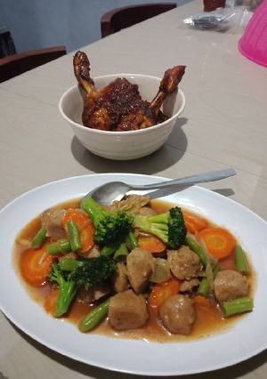 Foto resep Capcay Bakso