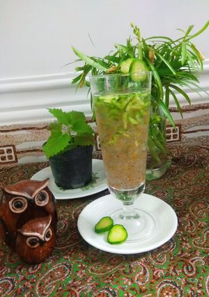 عکسی از دستور نوشیدنی خنک تابستونی