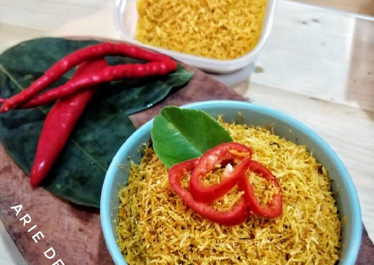 Cara Buat Serundeng Kelapa (Resep Keluarga, dari Ibu) irit untuk jualan