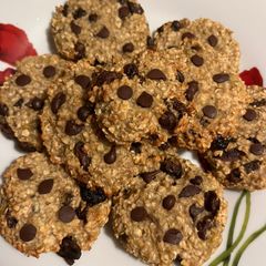 A picture of Oatmeal banana cookies.