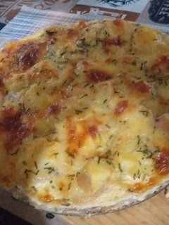 Una foto de Pastel de papas tipo europeo