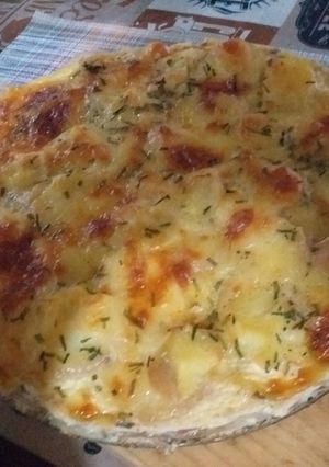 Una foto de Pastel de papas tipo europeo