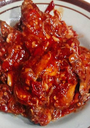 Foto resep Sayap Pedas Buldak Simpel