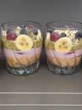 Frutachiavena...postre de fruta variada, chía, avena, frutos secos