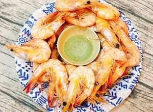 Hình của món Tôm Biển Hấp Muối😍.