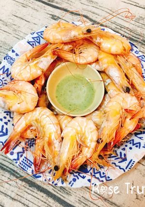 Hình của món Tôm Biển Hấp Muối😍.