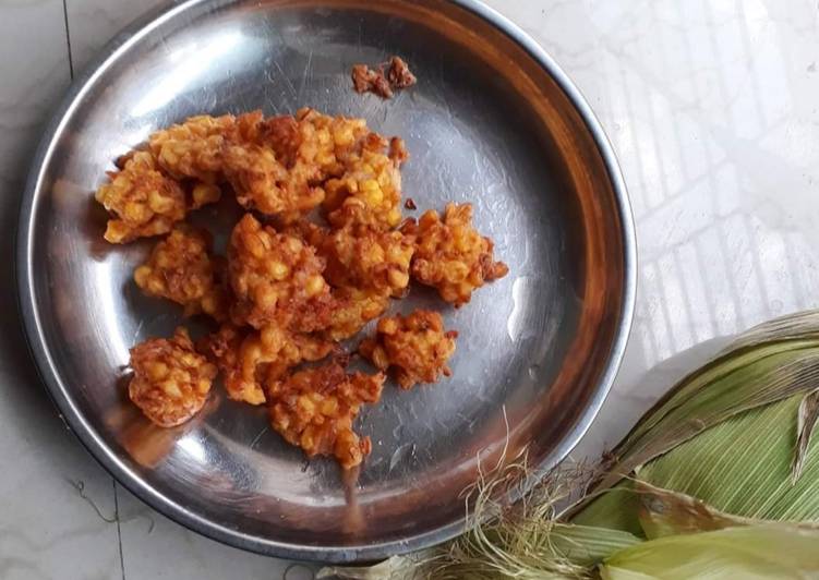 Simple Way to Prepare Perfect Crispy Corn pakora