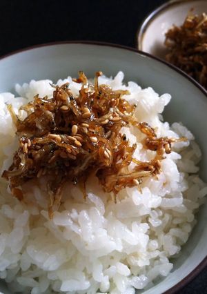 A picture of Baby Sardines 'Tsukudani'.
