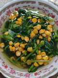 Sayur Bayam Bumbu Kunci