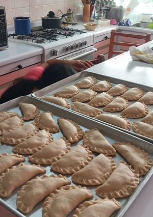 Una foto de Empanaditas de cerveza rellenas de cajeta