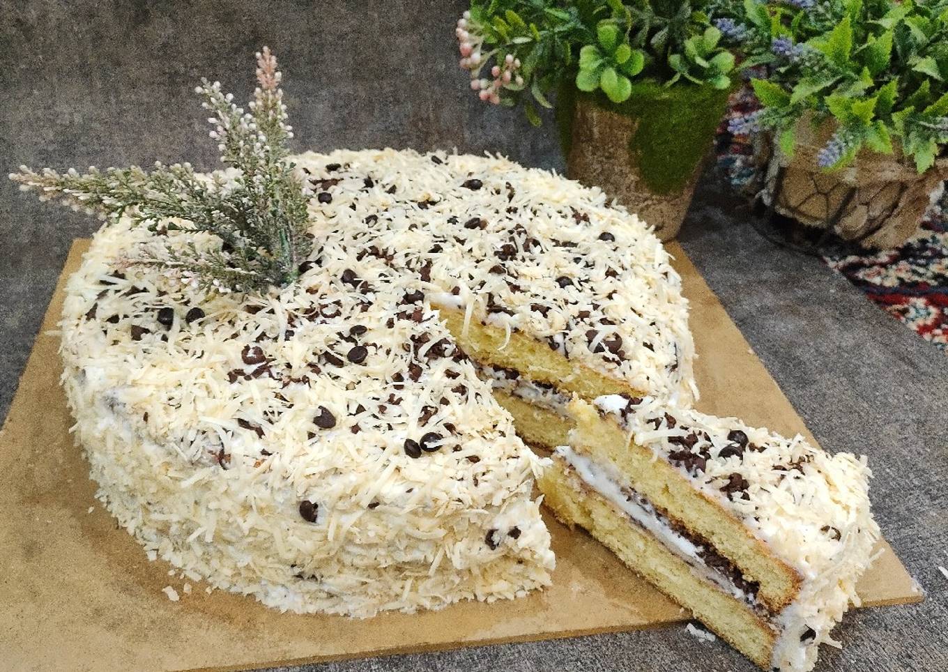 Kue Tart whipped Cream