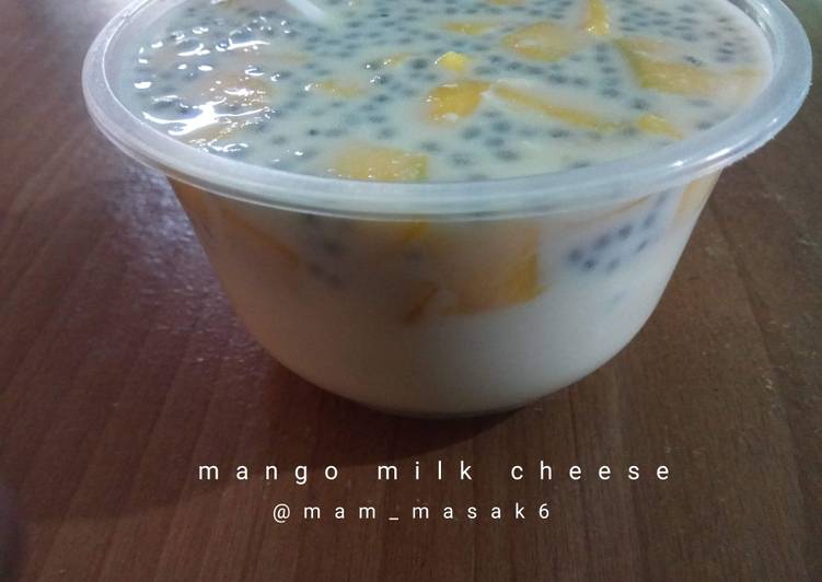 Mango milk cheese