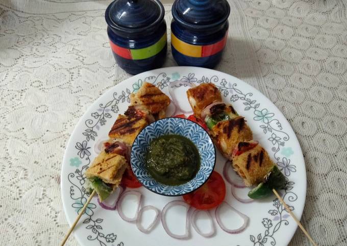 Bread Paneer Tikka Recipe By Kalpana Rai Cookpad 4328