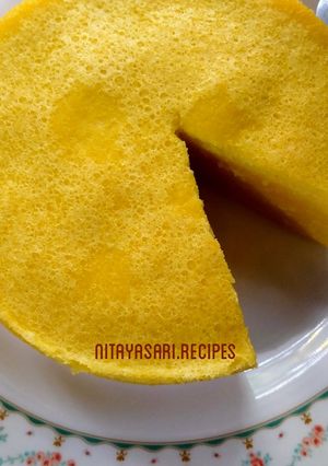 Foto resep 12. Bolu Kukus Kuning Telur