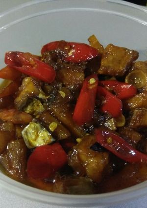 Foto resep Ikan asin telang asam manis