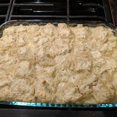 A picture of Chicken and Dumplings.