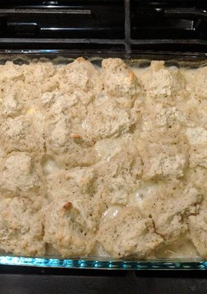 A picture of Chicken and Dumplings.