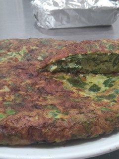 Una foto de Tortilla de acelgas