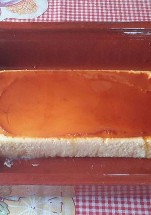 Una foto de Flan con leche condensada (Pudín Brasilero)