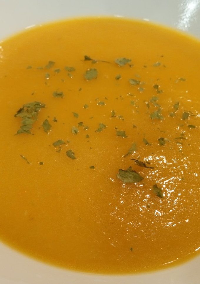 Una foto de Puré de calabaza y zanahoria 🥕🎃