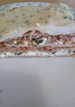 Una foto de Lasagna potentosa