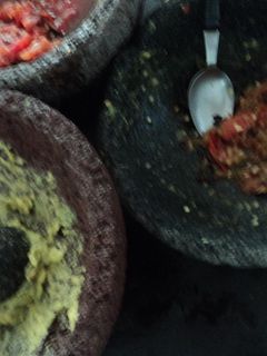 Una foto de Guacamole muy picante pa machos