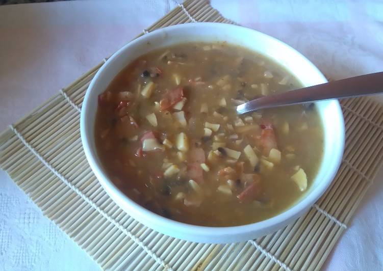 Salsa de bacon y champiñones 🍄 al cava 🍾