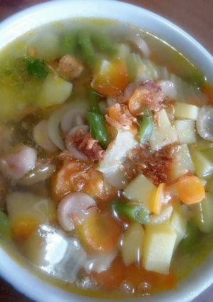 Foto resep Sop Sayur n Sosis Kuah Bening Rumahan