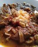 Bife de hígado vacuno
