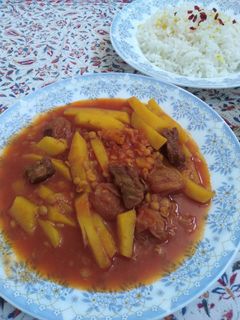 عکسی از دستور خورشت قیمه