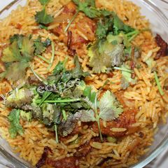 Shrimp Biryani A picture of Shrimp Biryani.