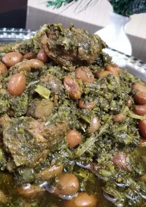 عکسی از دستور قورمه سبزی
