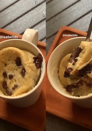 Foto resep 149. Healthy Banana Mug Cake (Gluten Free + Non dairy)